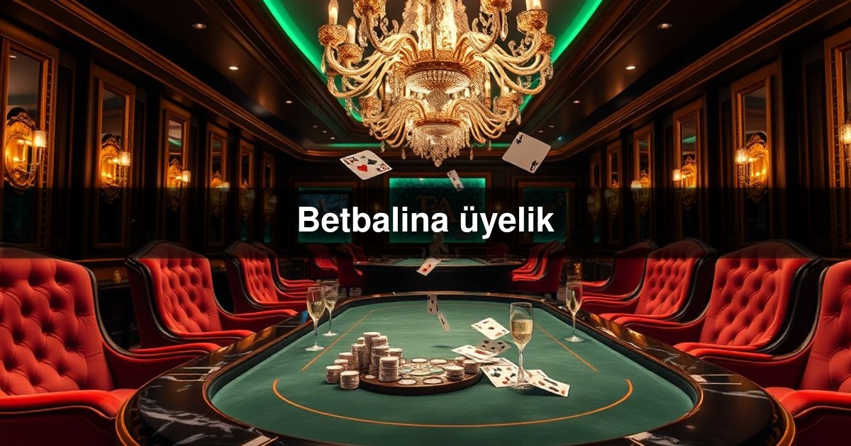 Betbalina üyelik